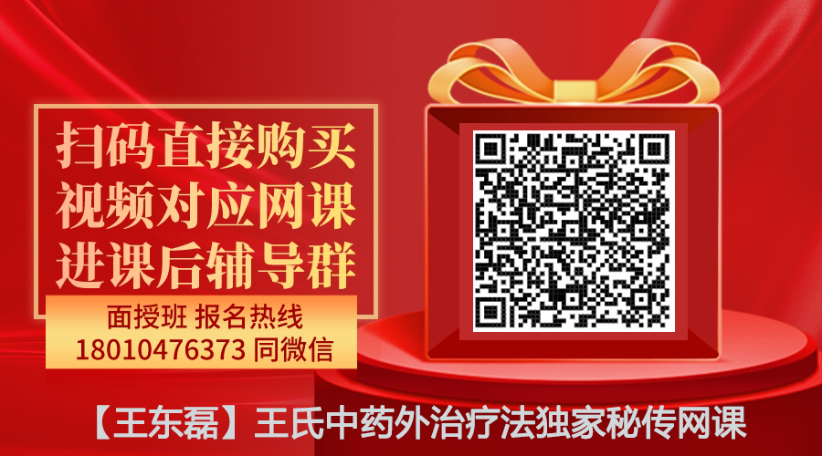 【王东磊】王氏中药外治疗法独家秘传线上网课-图片1