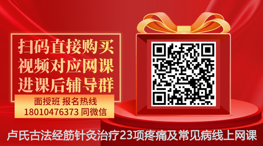 【卢亚旭】卢氏古法经筋针灸治疗23项疼痛及常见病线上网课-图片1