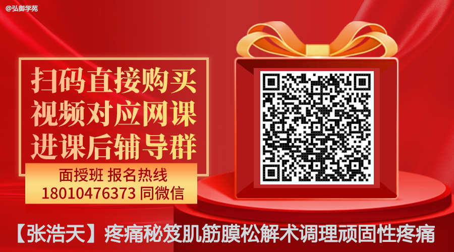 【张浩天】疼痛秘笈肌筋膜松解术调理顽固性疼痛线上网课-图片1