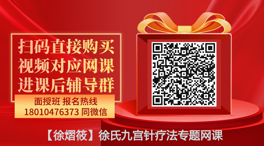 【徐熠筱】徐氏九宫针疗法专题网课