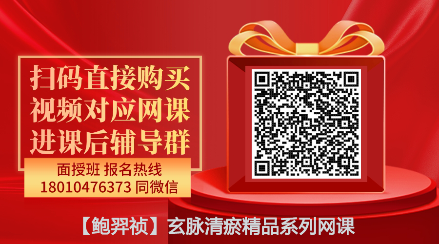 【鲍羿祯】玄脉清瘀精品系列网课