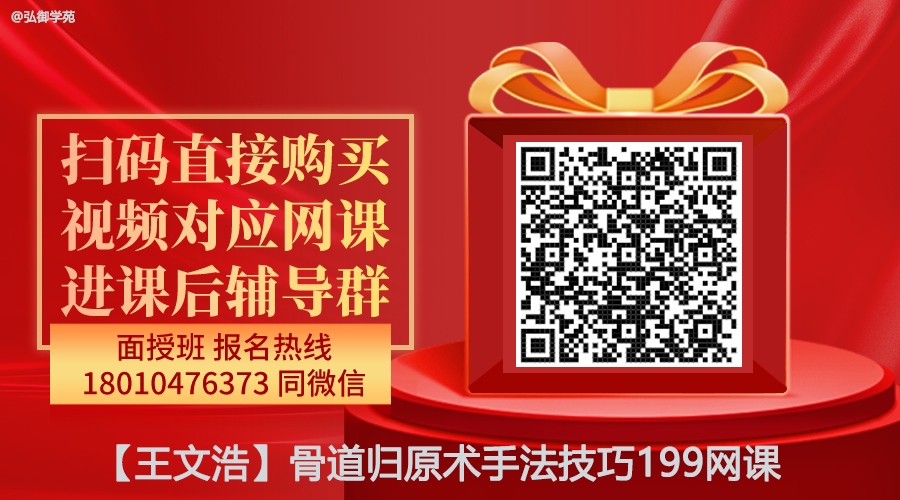 【王文浩】骨道归原术手法技巧精品网课-图片1