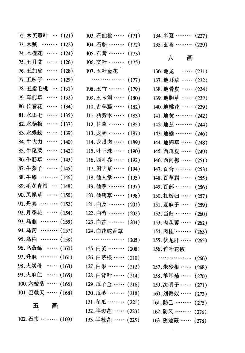 常用中草药识别与应用